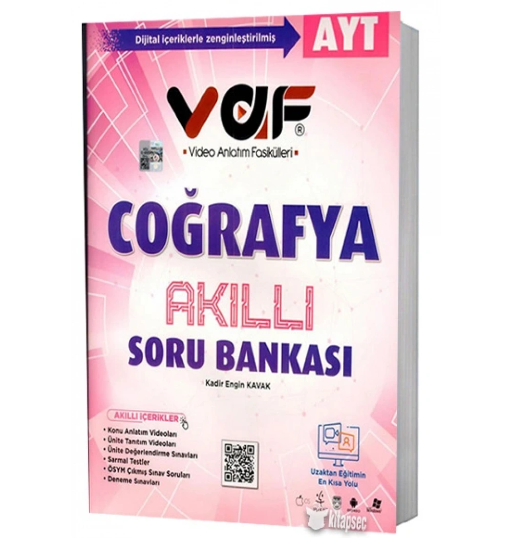 Vaf Ayt Coğrafya Akıllı Soru Bankası