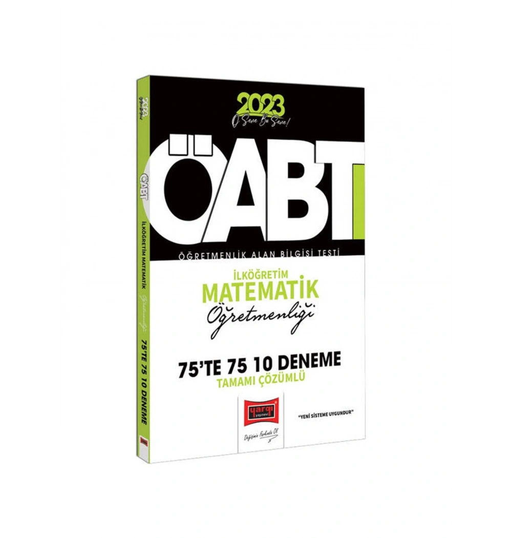 Yargı 2023 Öabt İlköğretim Matematik Öğretmenliği 10 Çözümlü Deneme