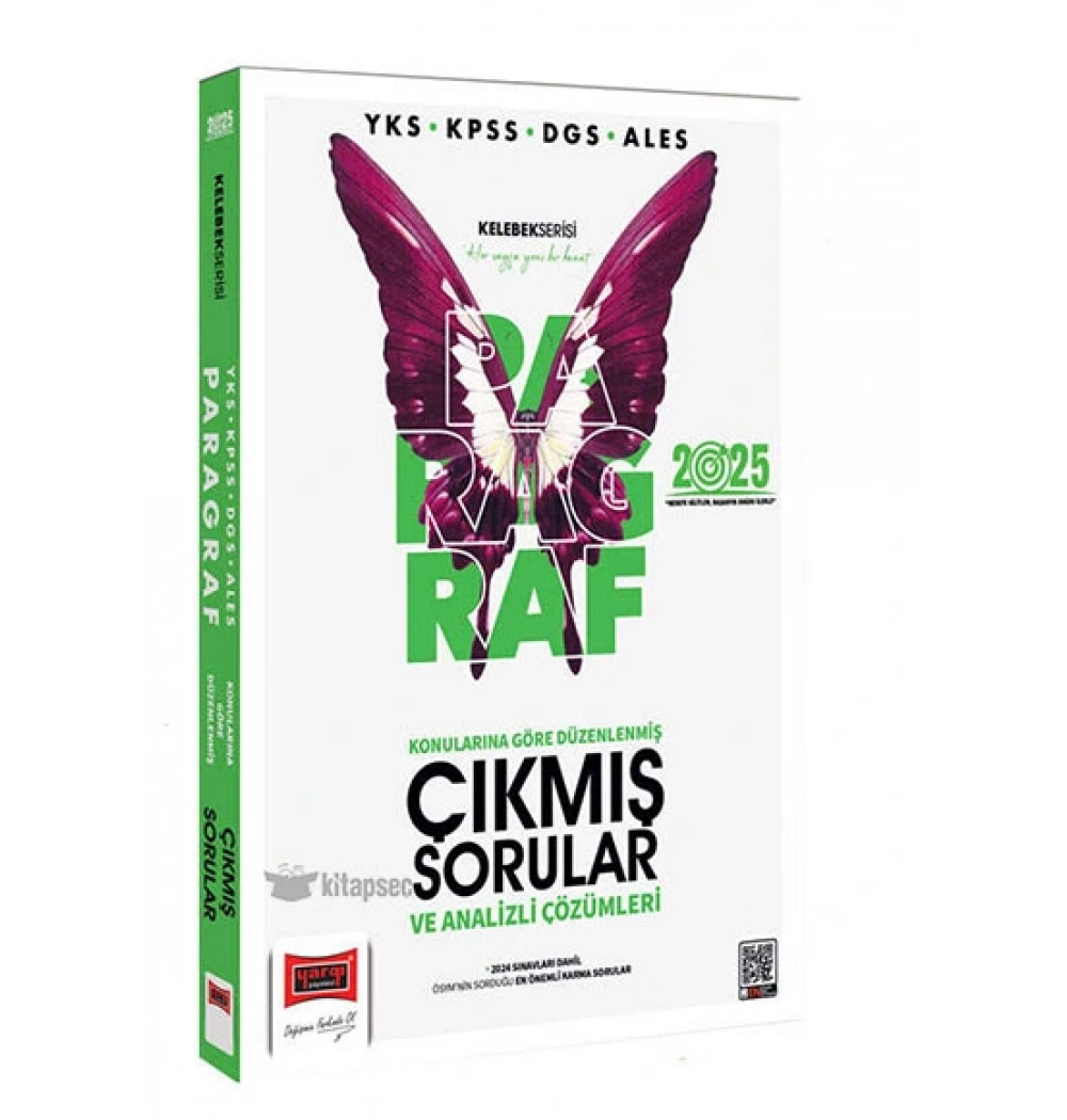 Yargı 2025 Yks Kpss Dgs Ales Paragraf Çıkmış Sorular Kelebek Serisi