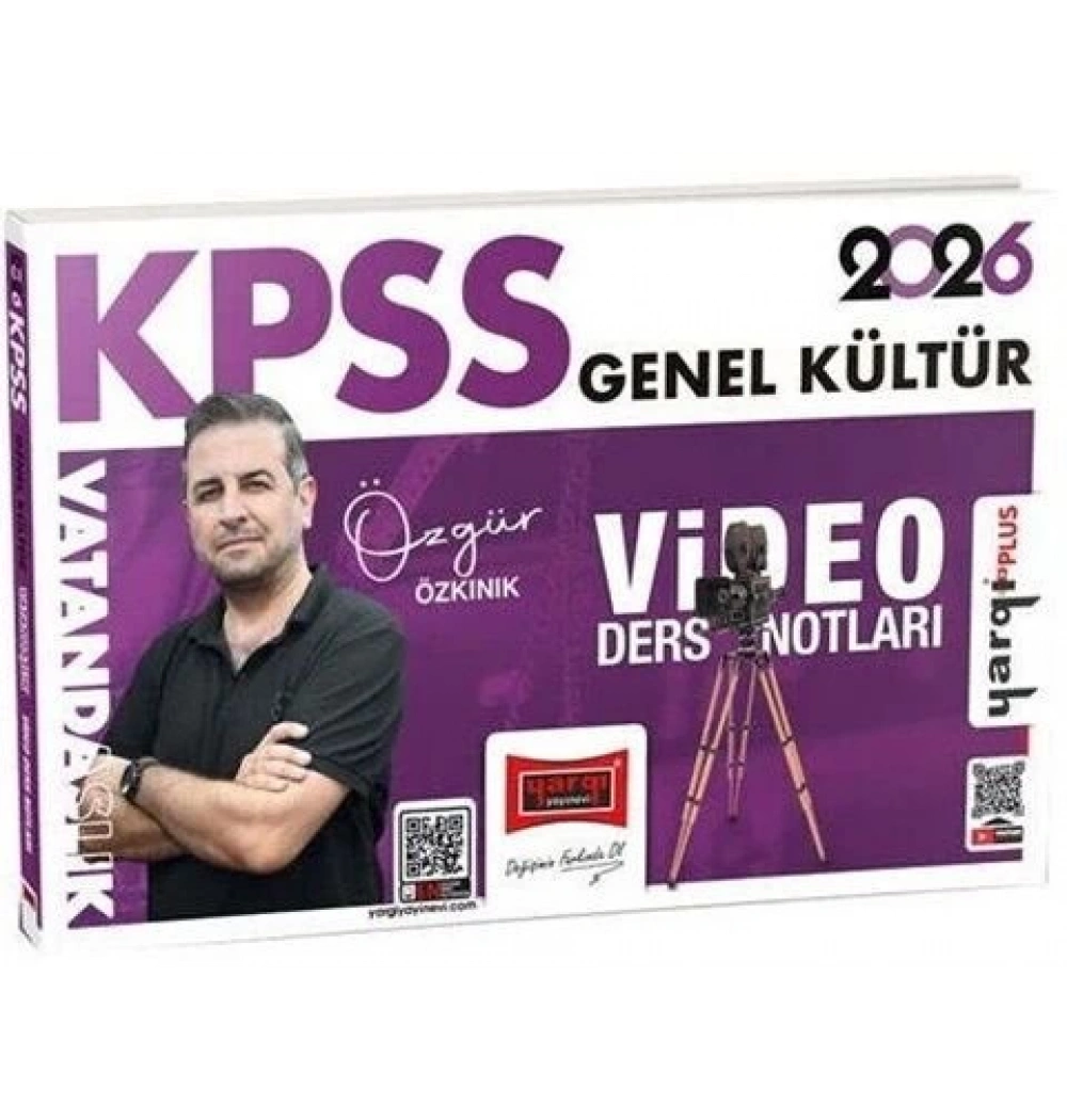 Yargı 2026 Kpss Gk Vatandaşlık Video Ders Notları Plus
