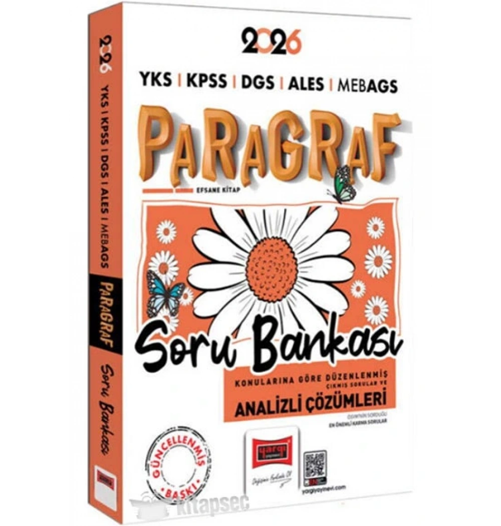 YARGI 2026 YKS KPSS DGS ALES MEBAGS PARAGRAF SORU BANKASI ANALİZLİ ÇÖZÜMLER