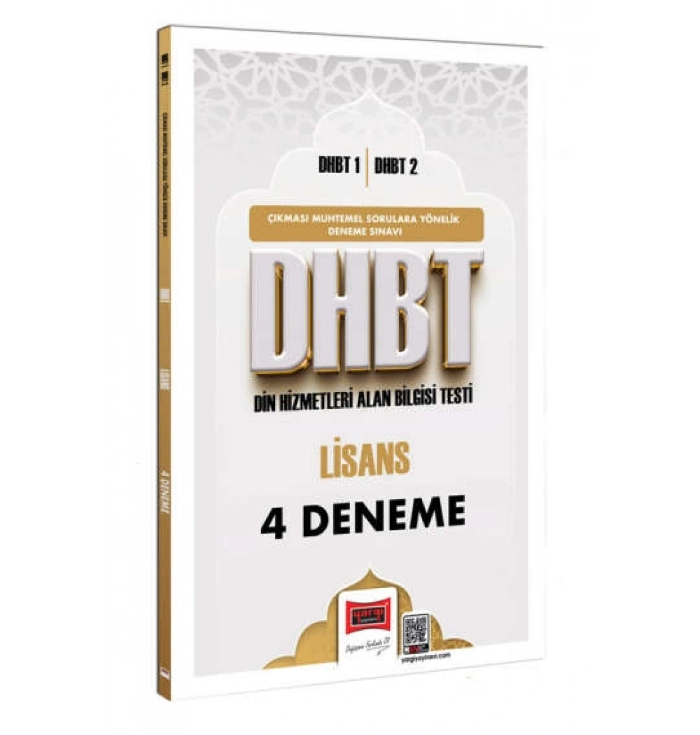 Yargı Dhbt 1-Dhbt 2 Lisans 4 Deneme