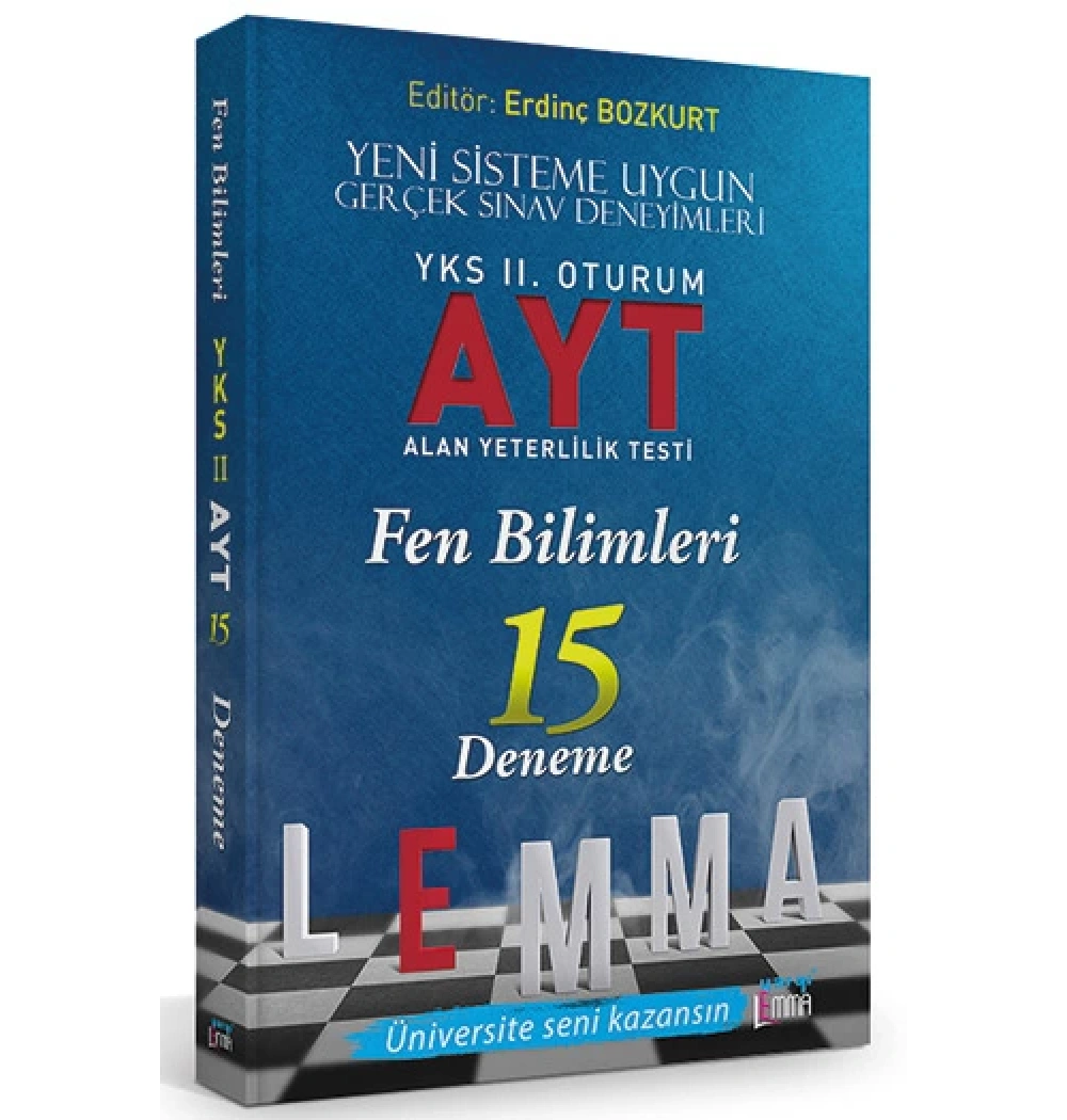 Yargı lemma Ayt Fen Bilimleri 15 Deneme