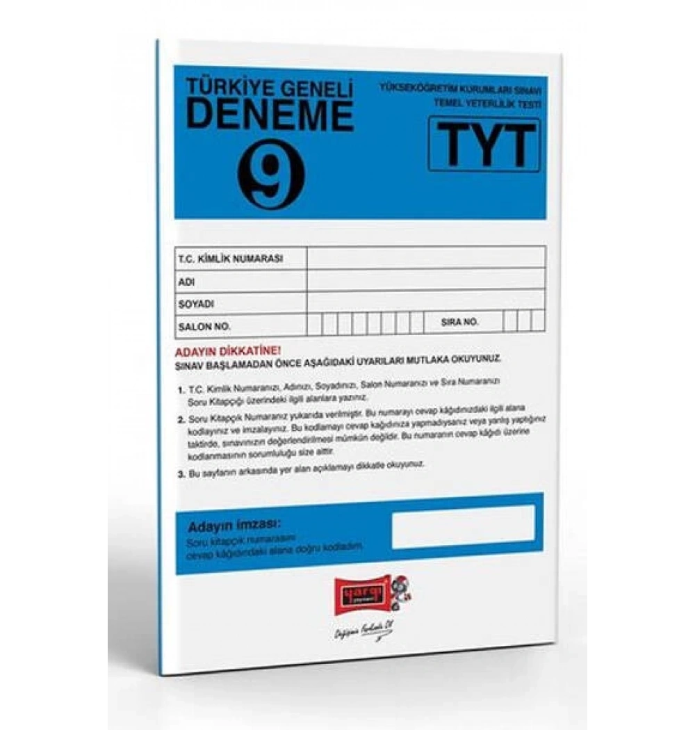 Yargı Tyt Türkiye Geneli Deneme -9