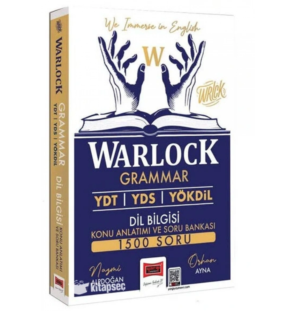 Yargı Ydt Yds Yökdil Warlock Grammar Dilbilgisi Konu Anlatımlı Soru Bankası