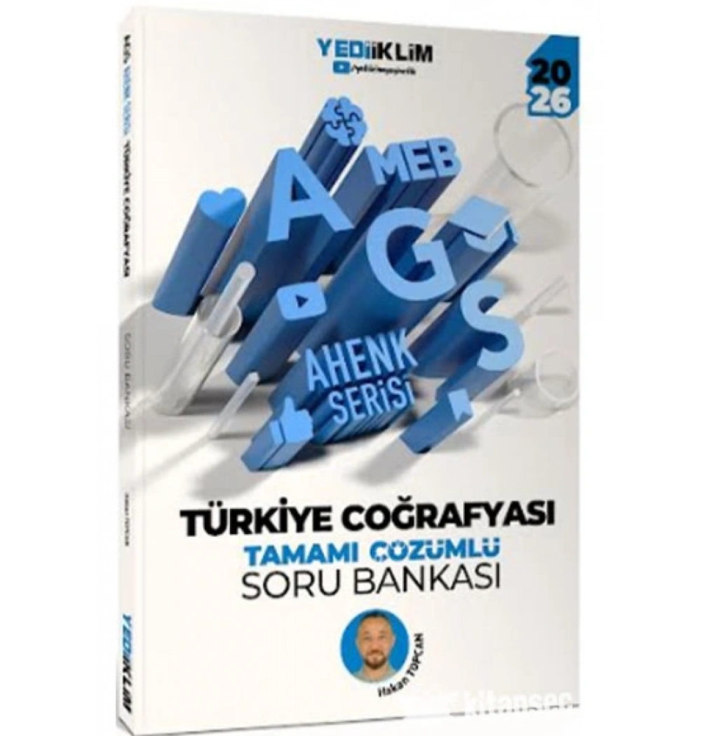 YEDİİKLİM MEB AGS AHENK TÜRKİYE COĞRAFYASI SORU BANKASI