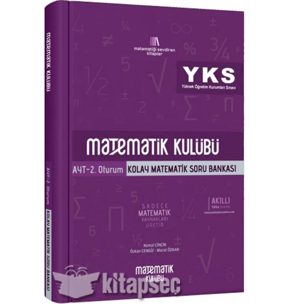 Yks Kolay Matematik Soru Bankası Ayt 2.Oturum Mat Kulübü