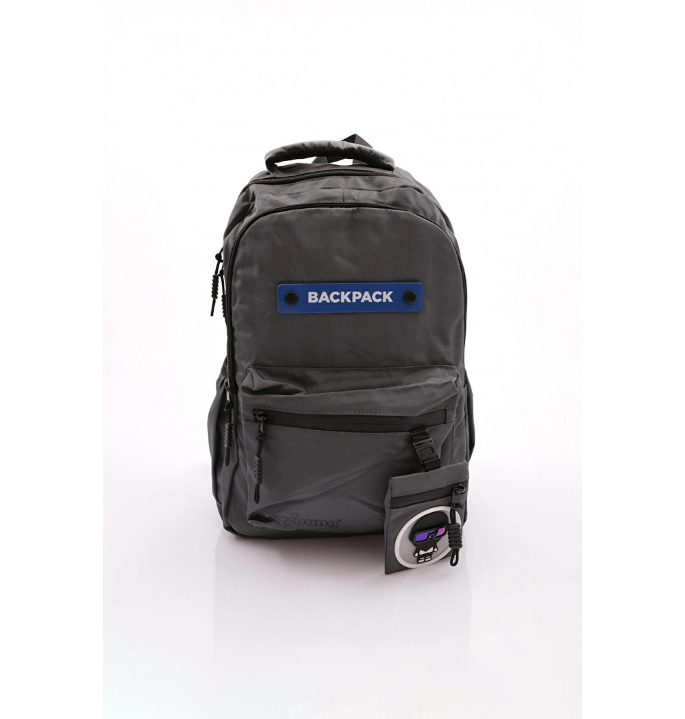 Young Backpack Siyah Sırt Çantası 51697 Öz Kara