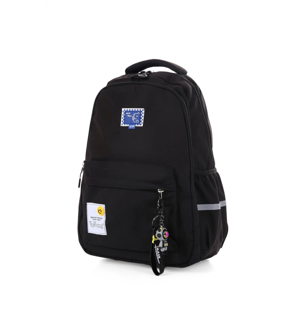 Young Nico VİP Black Sırt Çantası 51711 Öz Kara