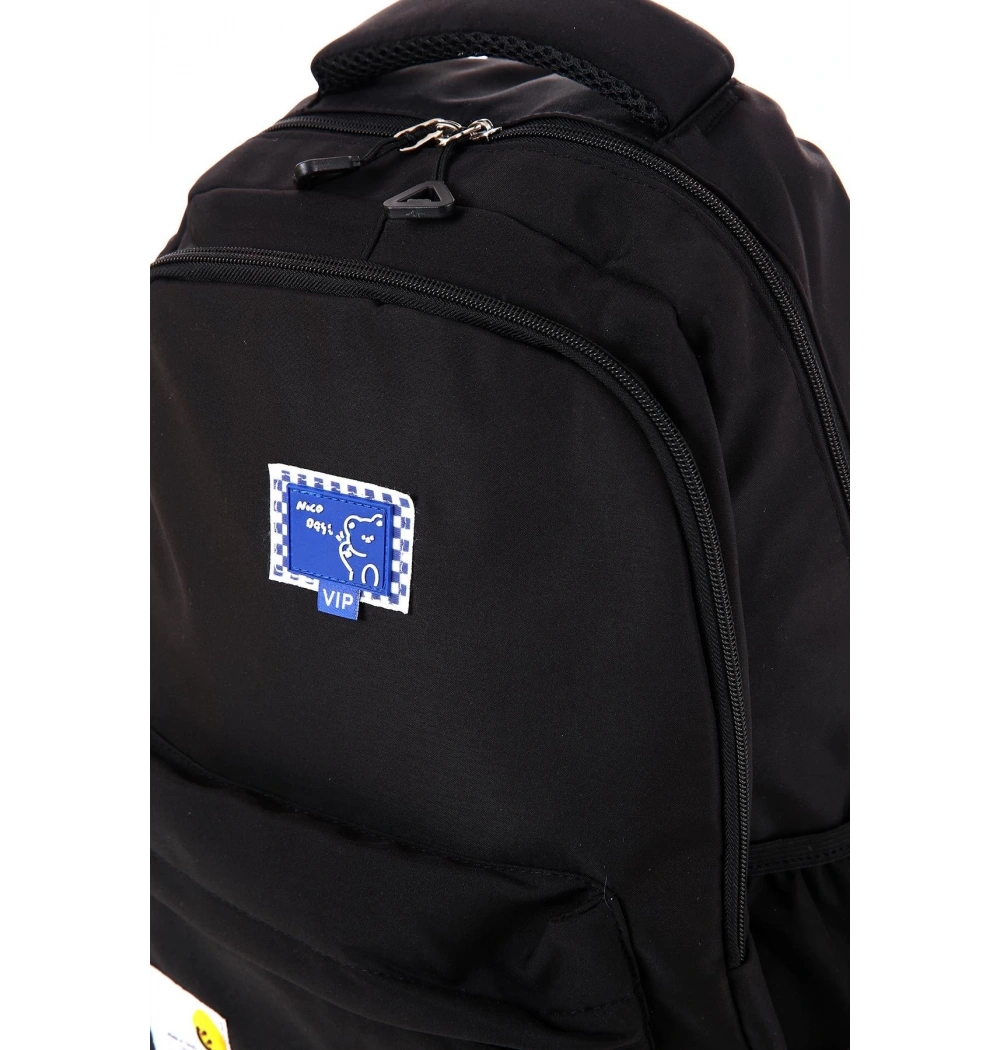 Young Nico VİP Black Sırt Çantası 51711 Öz Kara