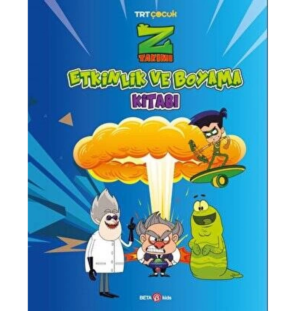 Z Takımı Etkinlik Boyama Beta Kids