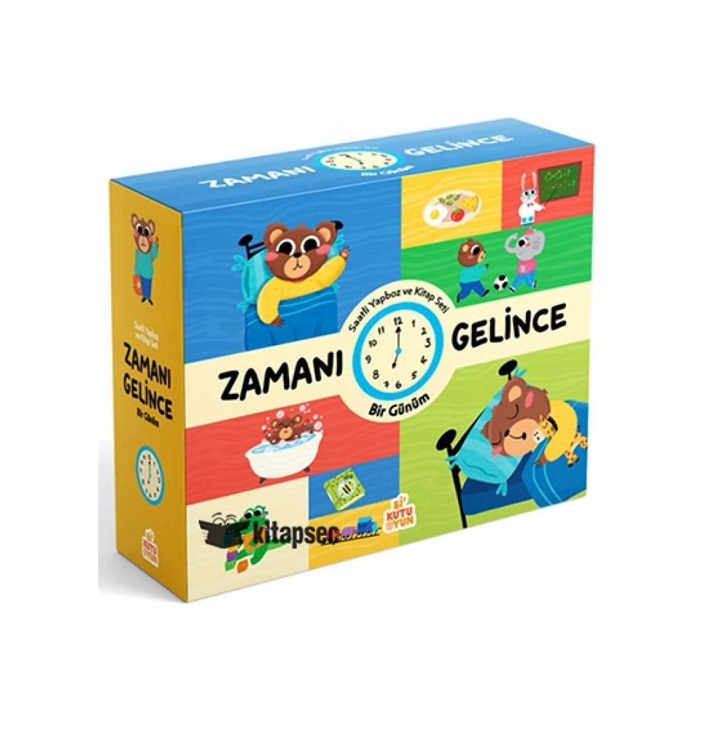 Zamanı Gelince Bir Günüm Kitap Oyun Seti Bikutu oyun