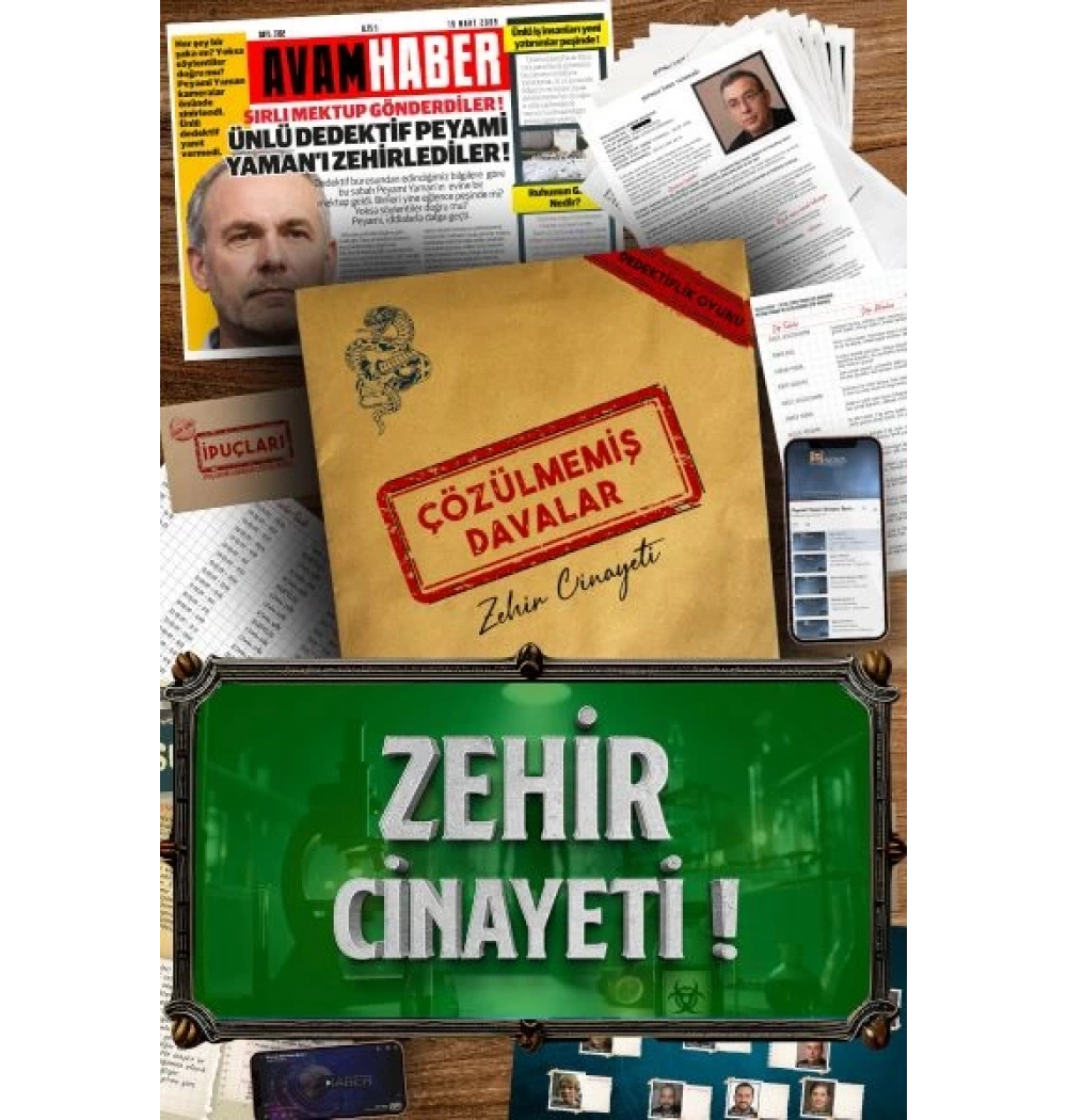 Zehir Cinayeti Dava No:003 molfy kutu oyunları