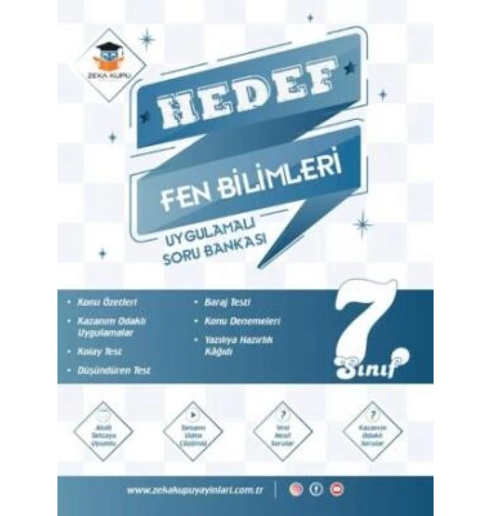 Zeka Küpü 7.Sınıf Hedef Fen Bilimleri Uygulamalı Soru Bankası