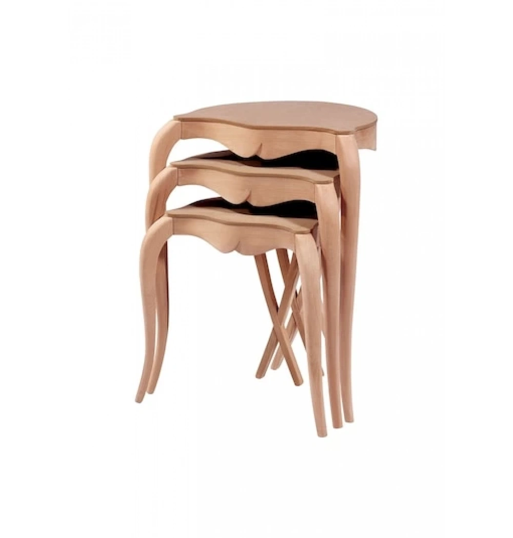 Zigon Sehpa (Ahtapot) 3 Lü Takım