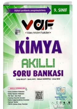 *Kampanya* 9.Sınıf Vaf Kimya Akıllı Soru Bankası Vaf Yayınları