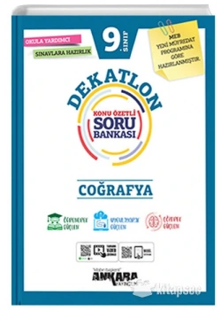 *Kampanya* Ankara 9.Sınıf Coğrafya Dekatlon Konu Özetli̇ Soru Bankasi