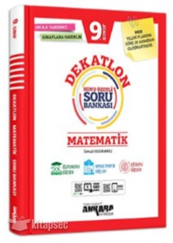 *Kampanya* Ankara 9.Sınıf Matematik Konu Özetli̇ Soru Bankasi