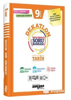 *Kampanya* Ankara 9.Sınıf Tarih Dekatlon Konu Özetli̇ Soru Bankasi