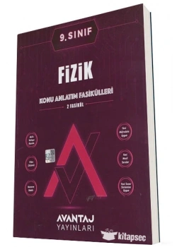 *Kampanya* Avantaj 9.Sınıf Fizik Konu Anlatım Fasikülleri