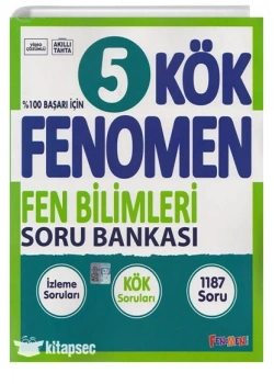 *KAMPANYA*FENOMEN 5 KÖK FEN BİLİMLERİ SORU BANKASI