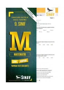 *Kampanya* Sınav 9.Sınıf Matematik Yaprak Test