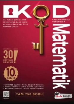 10.SINIF MATEMATİK HAFTALIK SÜREÇ UYGULAMALARI 30 HAFTA KAFADENGİ