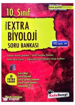 10.Sınıf Extra Biyoloji Soru Bankası Kafa dengi