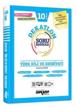 10.Sınıf Türk Di̇Li̇ Edebi̇Yati Dekatlon Soru Bankasi Ankara Yayın