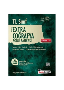11.Sınıf Coğrafya Extra Soru Bankası Kafadengi