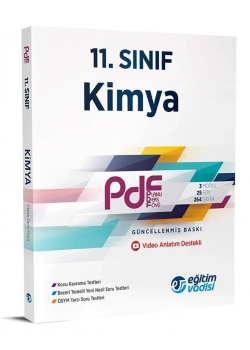 11.Sınıf Kimya Planlı Ders Föyü Eğitim Vadisi