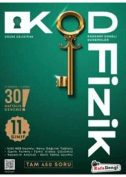 11.Sınıf Kod Fizik 30 Haftalık Deneme Kafadengi