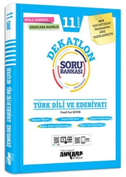 11.Sınıf Türk Di̇Li̇ Edebi̇Yati Dekatlon Soru Bankasi Ankara Yayın