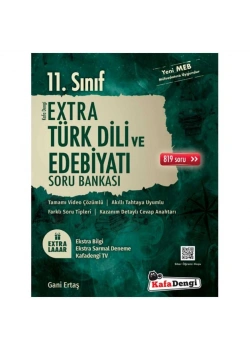 11.Sınıf Türk Dili Edebiyatı Extra Soru Bankası Kafadengi