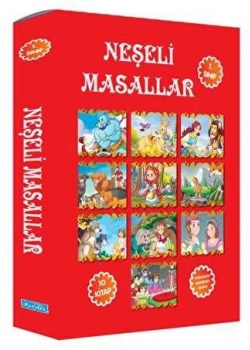1.Sınıf Neşeli Masallar 10 Kitap Set Parıltı