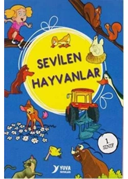 1.Sınıf Sevilen Hayvanlar 10 Kitap Set Düz Yazı Yuva Yayın