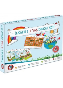 İlk Adım 2 Yaş Dikkat Seti Çocuk Akademi
