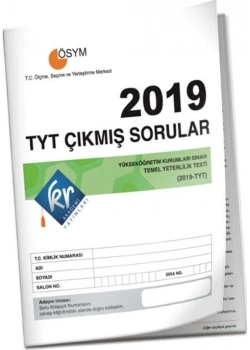 2019 Tyt Çıkmış Sorular Kr Akademi
