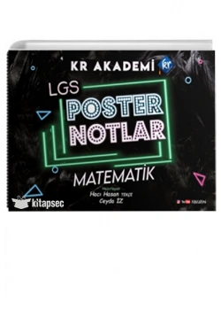 2024 Lgs Matematik Poster Notlar Kr Akademi