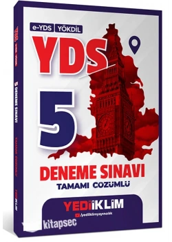 2025 E Yds Yökdil 5 Çözümlü Deneme Yediiklim