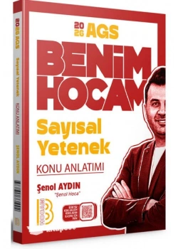 2026 Ags Sayısal Yetenek Konu Anlatım Şenol Aydın Benim hocam
