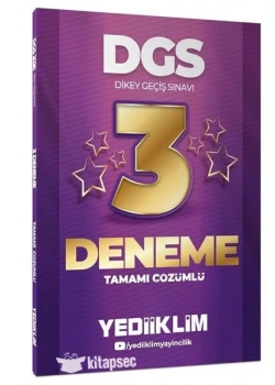 2026 Dgs 3 Yıldız Deneme Yediiklim