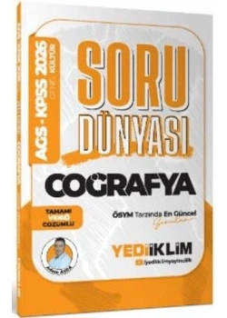 2026 Kpss-Ags Coğrafya Soru Dünyası Yediiklim