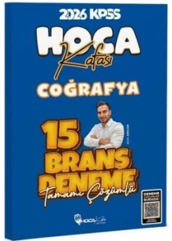 2026 KPSS COĞRAFYA 15 ÇÖZÜMLÜ DENEME HOCA KAFASI