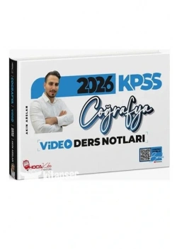 2026 KPSS COĞRAFYA VİDEO DERS NOTLARI HOCA KAFASI