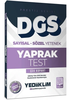 2026 Kpss Dgs Prestij Sayısal Sözel Yapraktest