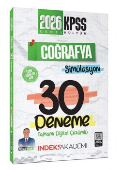 2026 Kpss Gk Coğrafya Simülasyon 30 Dijital Çözümlü Deneme İndeks Akademi