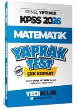 2026 Kpss Gy Matematik Yaprak Test Yediiklim