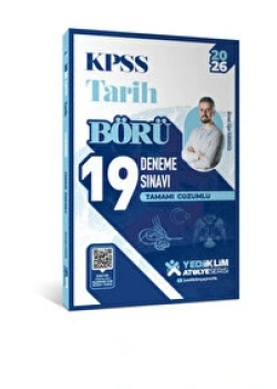 2026 KPSS TARİH BÖRÜ 19 ÇÖZÜMLÜ DENEME YEDİİKLİM