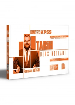 2026 Kpss Tarih Ders Notları Benim hocam